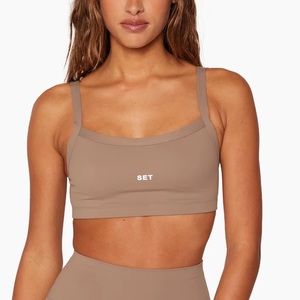 Set Active Sportbody Scoop Bra in Dugout